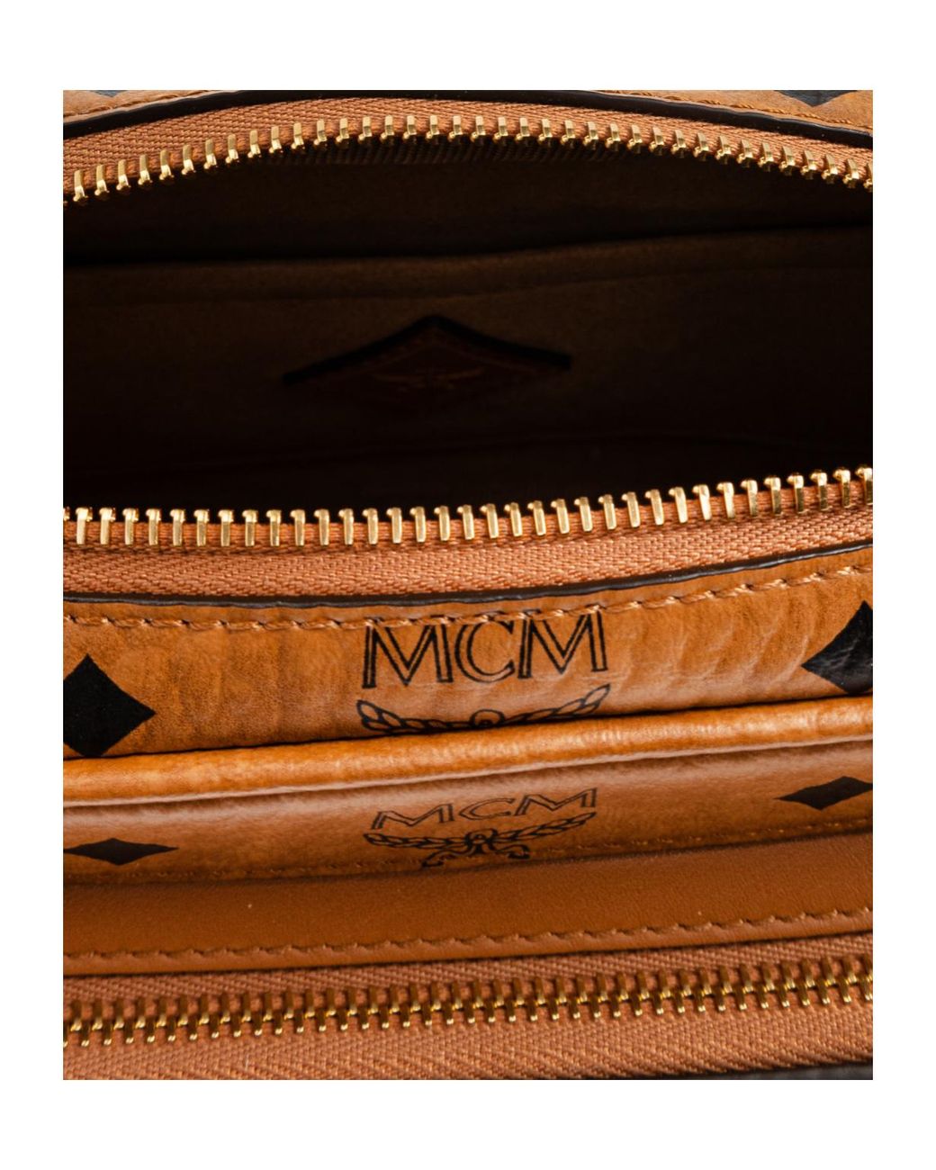 MCM Brown Aren Mini Shoulder Bag for men