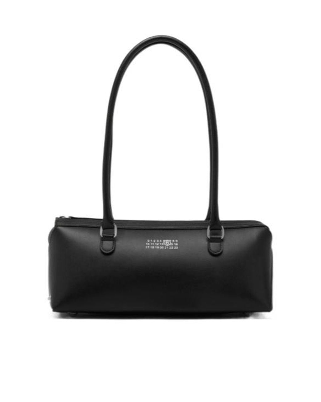 MM6 by Maison Margiela Black Bauletto Shoulder Bag