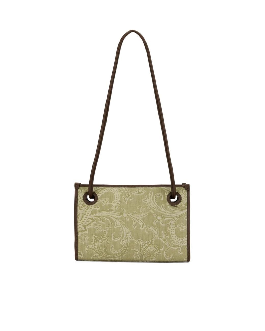 Etro Metallic Paisley Jacquard Tote Bag