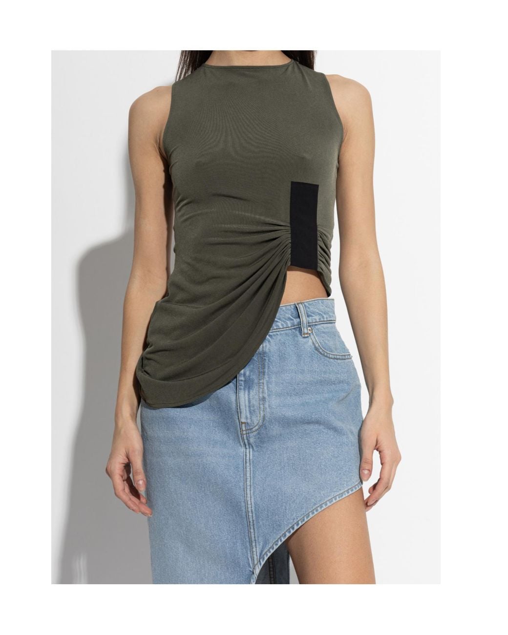 Coperni Green Taped Suspended Vest