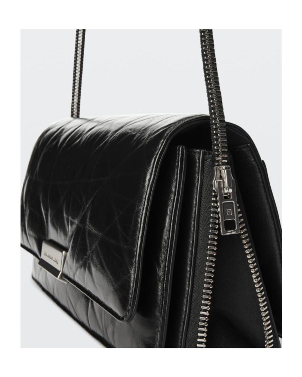 Alexander Wang Black Siren Medium Flap Shoulder Bag