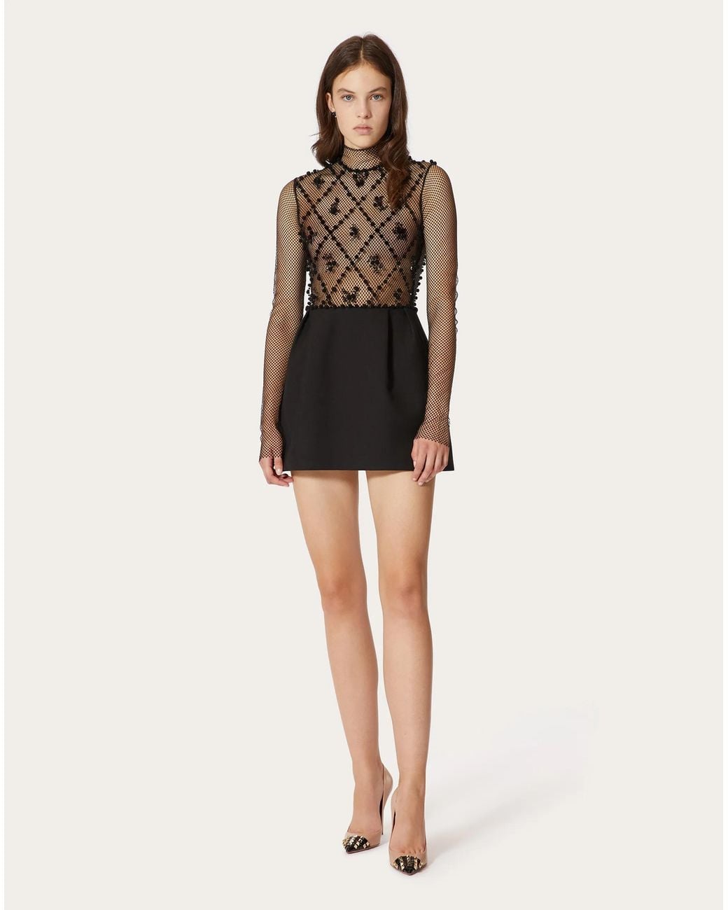 Valentino Black Tight Dress