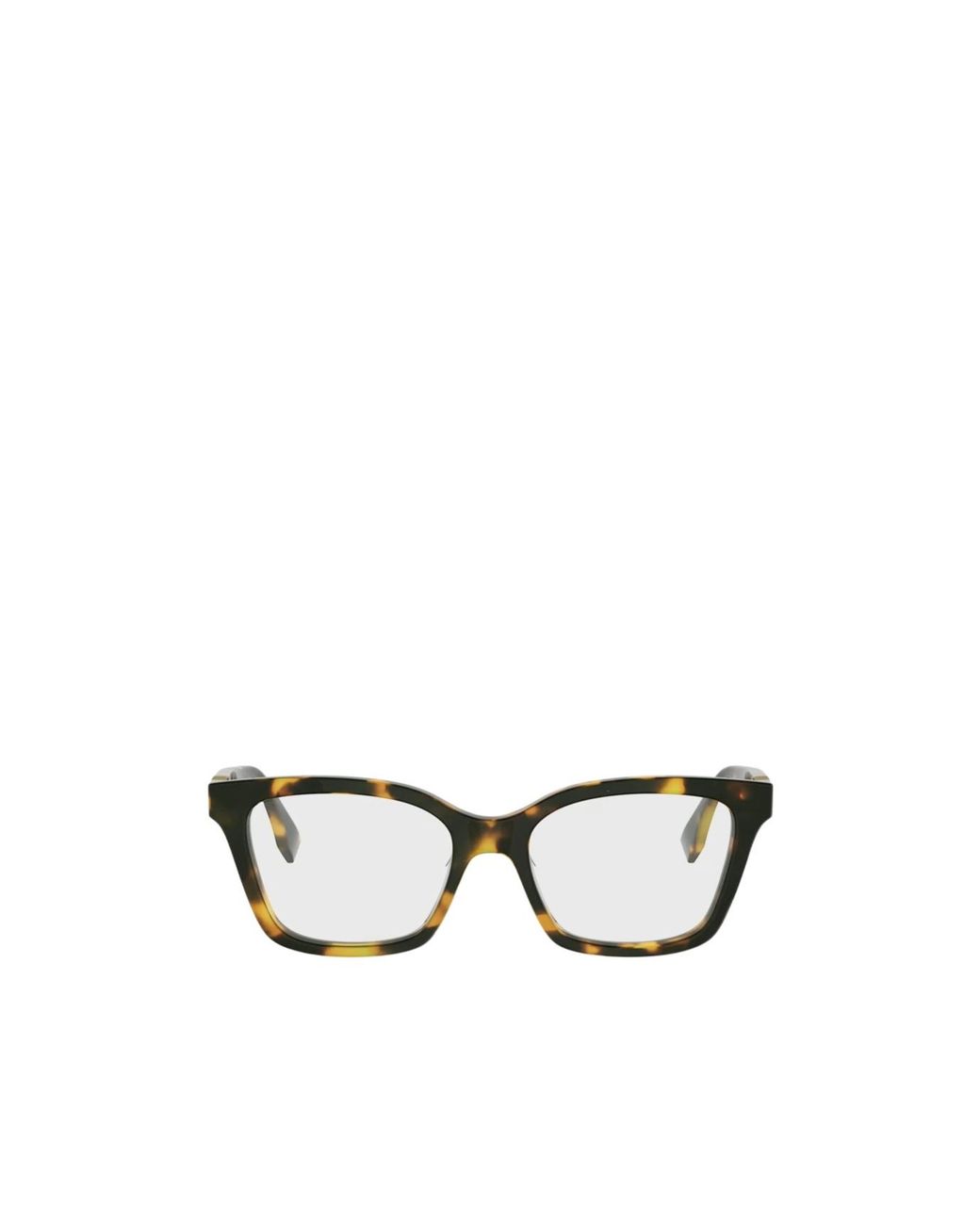 Fendi White Eyewear Cat Eye Frame Glasses