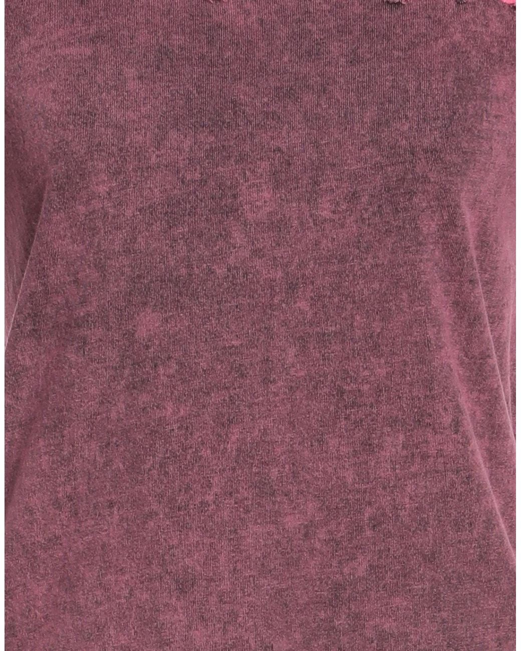 DIESEL Purple Casual Printed T-Shirt