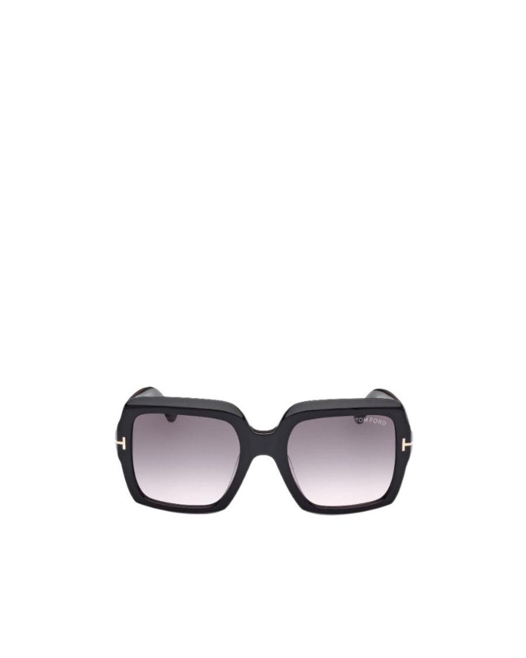 Tom Ford White Eyewear Square-Frame Sunglasses
