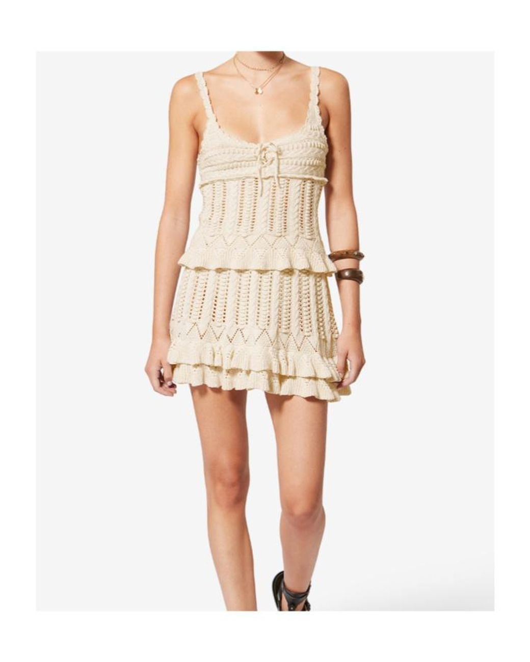 Isabel Marant Natural Isabel Marant Étoile Neves Knit Tank Top