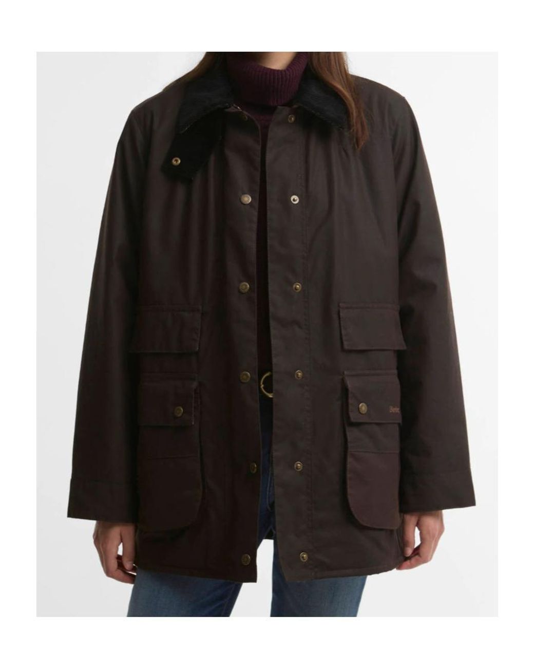 Barbour Black Modern Border Jacket