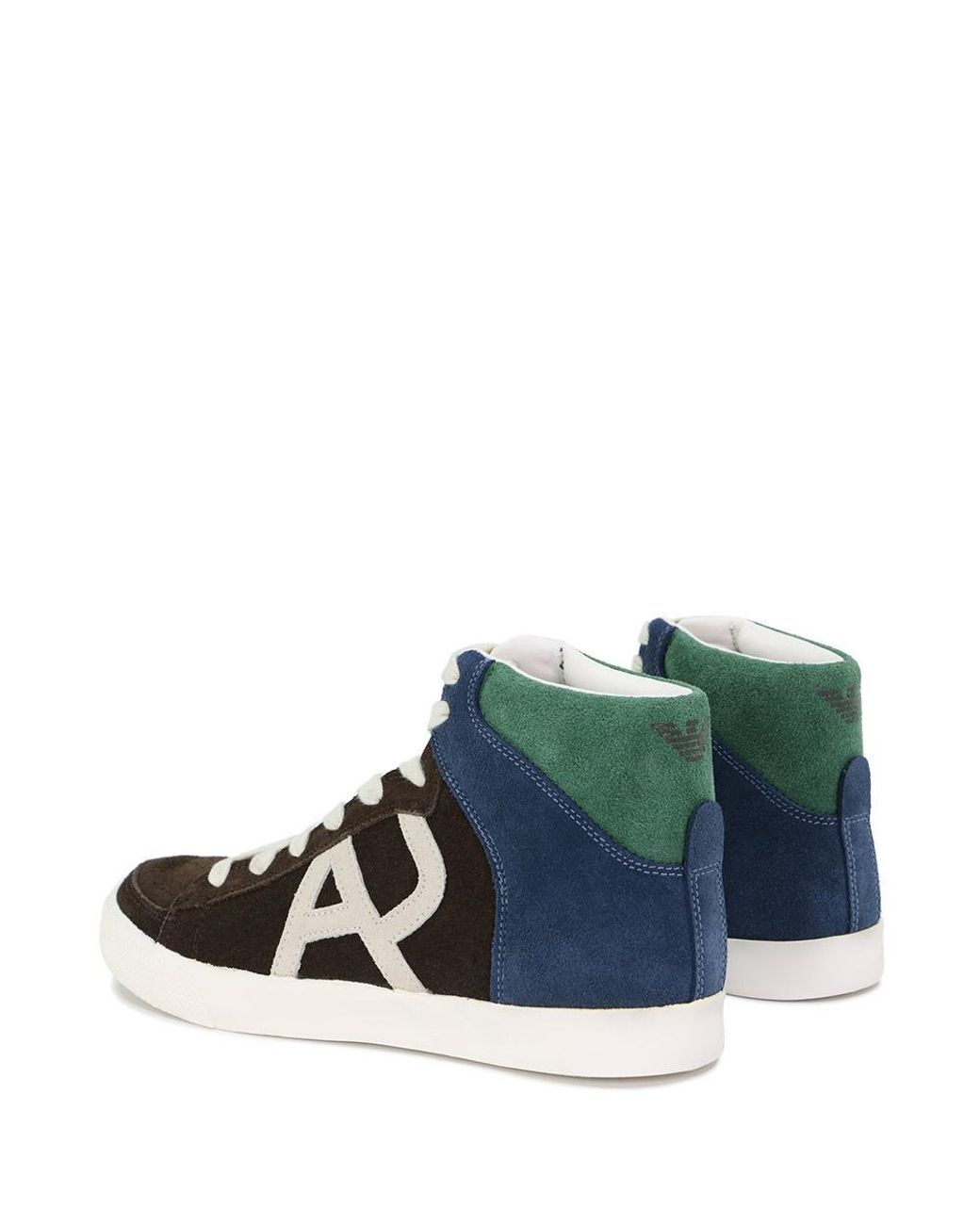 Armani Jeans Multicolor Logo Details Casual Sports Shoes for men
