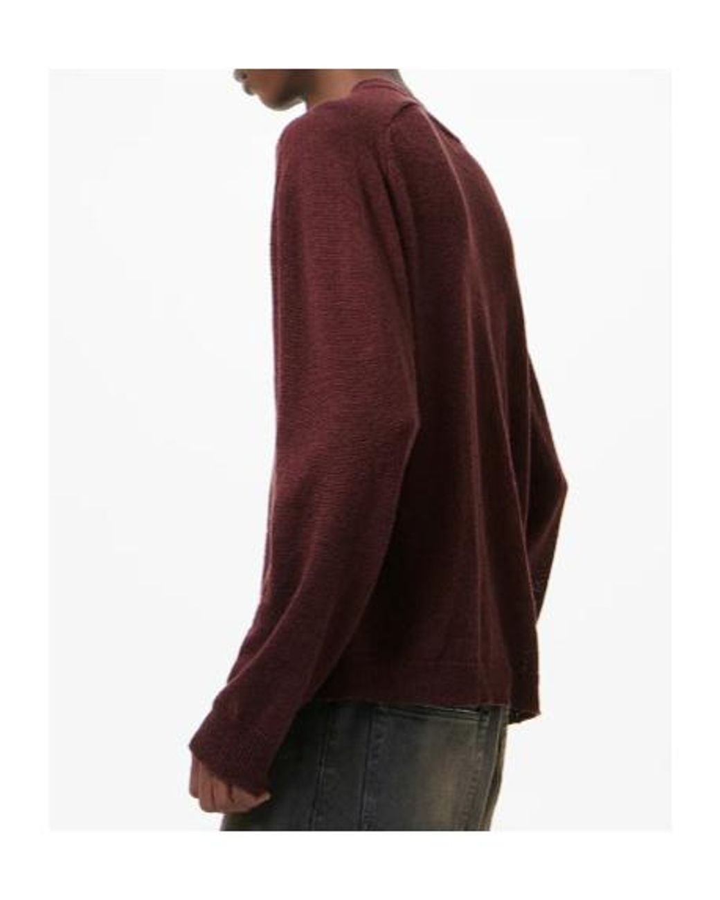 Our Legacy Brown Long-Sleeve Knit Top for men