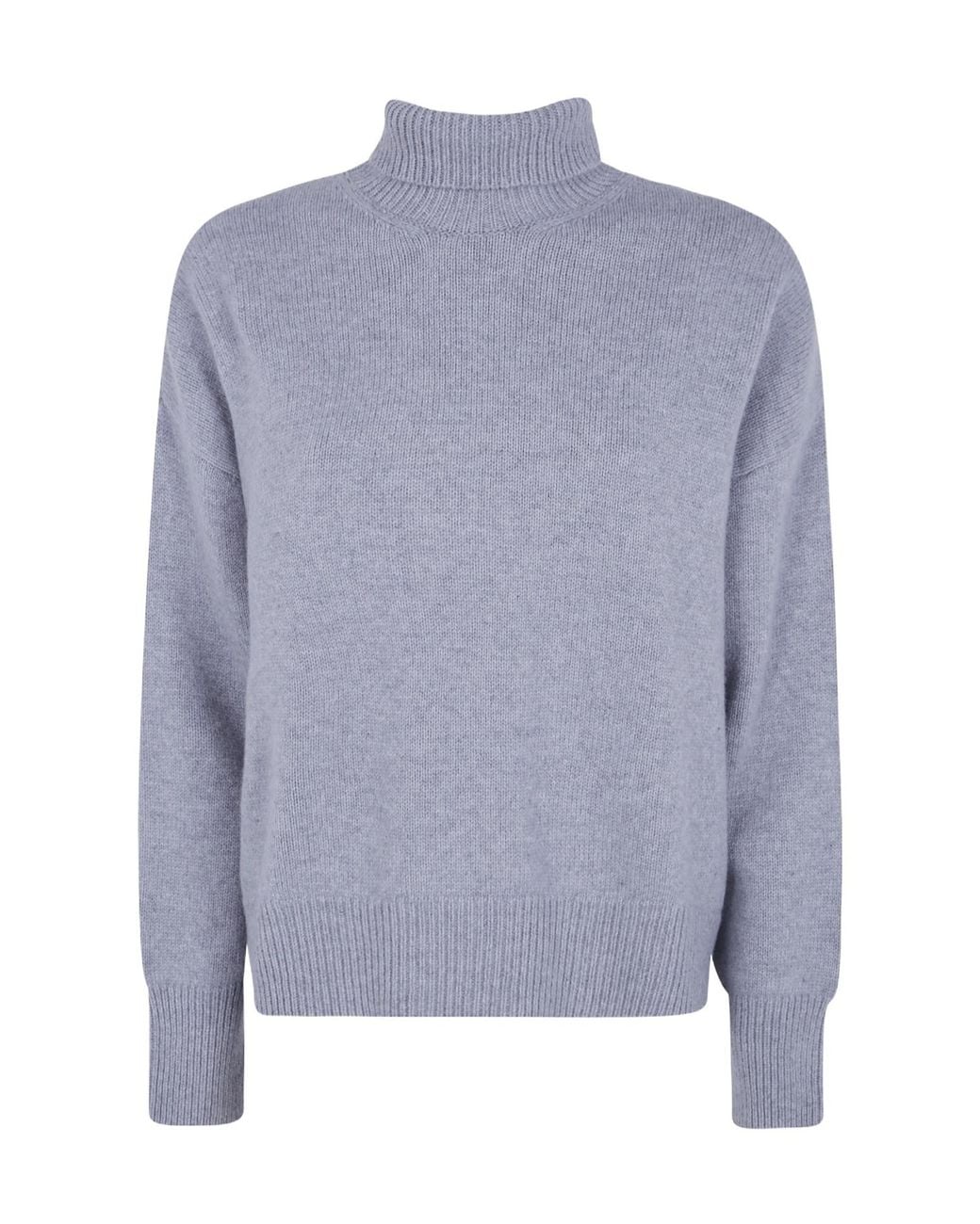 Mrz Blue Turtleneck Oversized Sweater
