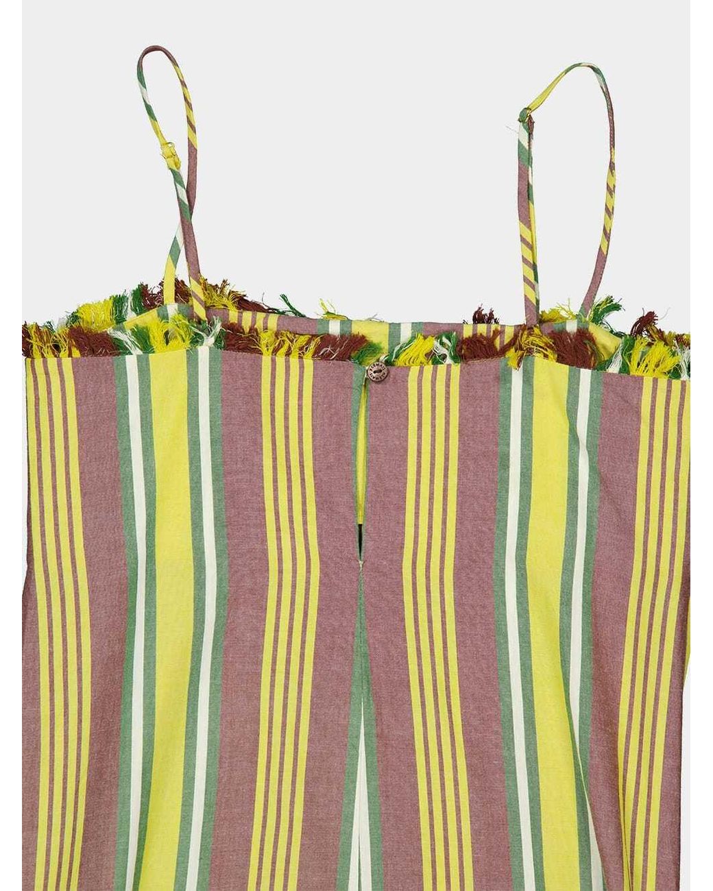 ALÉMAIS Green Clover Midi Dress