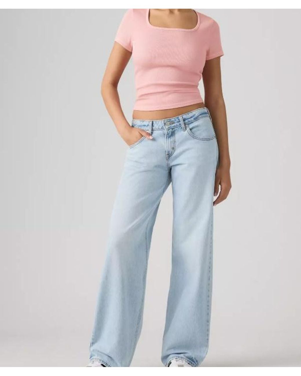 Levi's Blue Low Loose Jeans