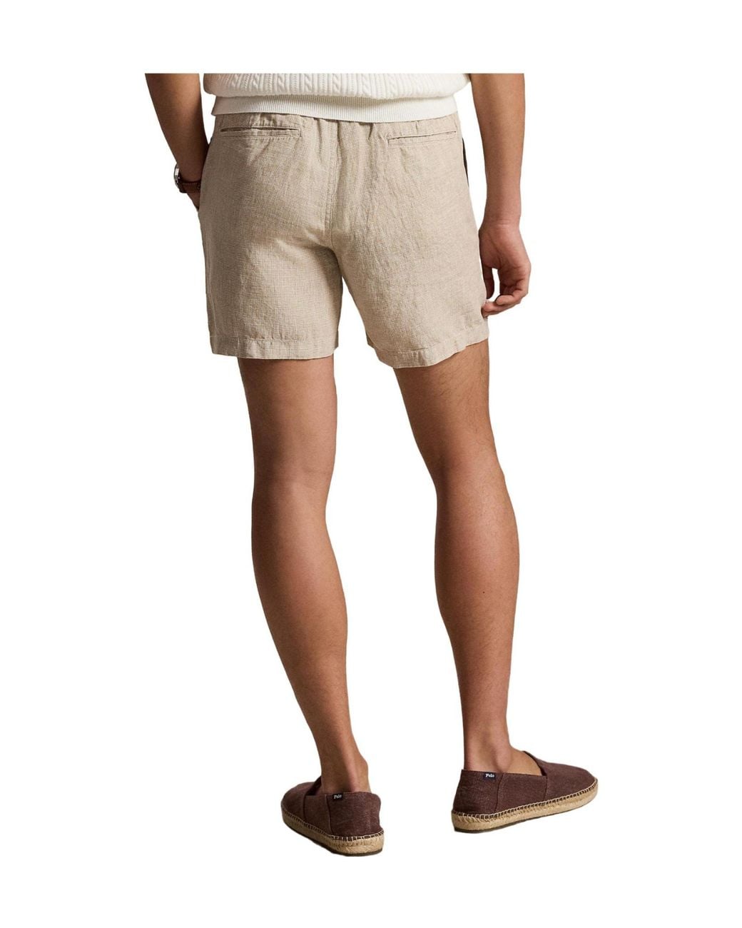 Polo Ralph Lauren Natural Tracksuit Shorts for men