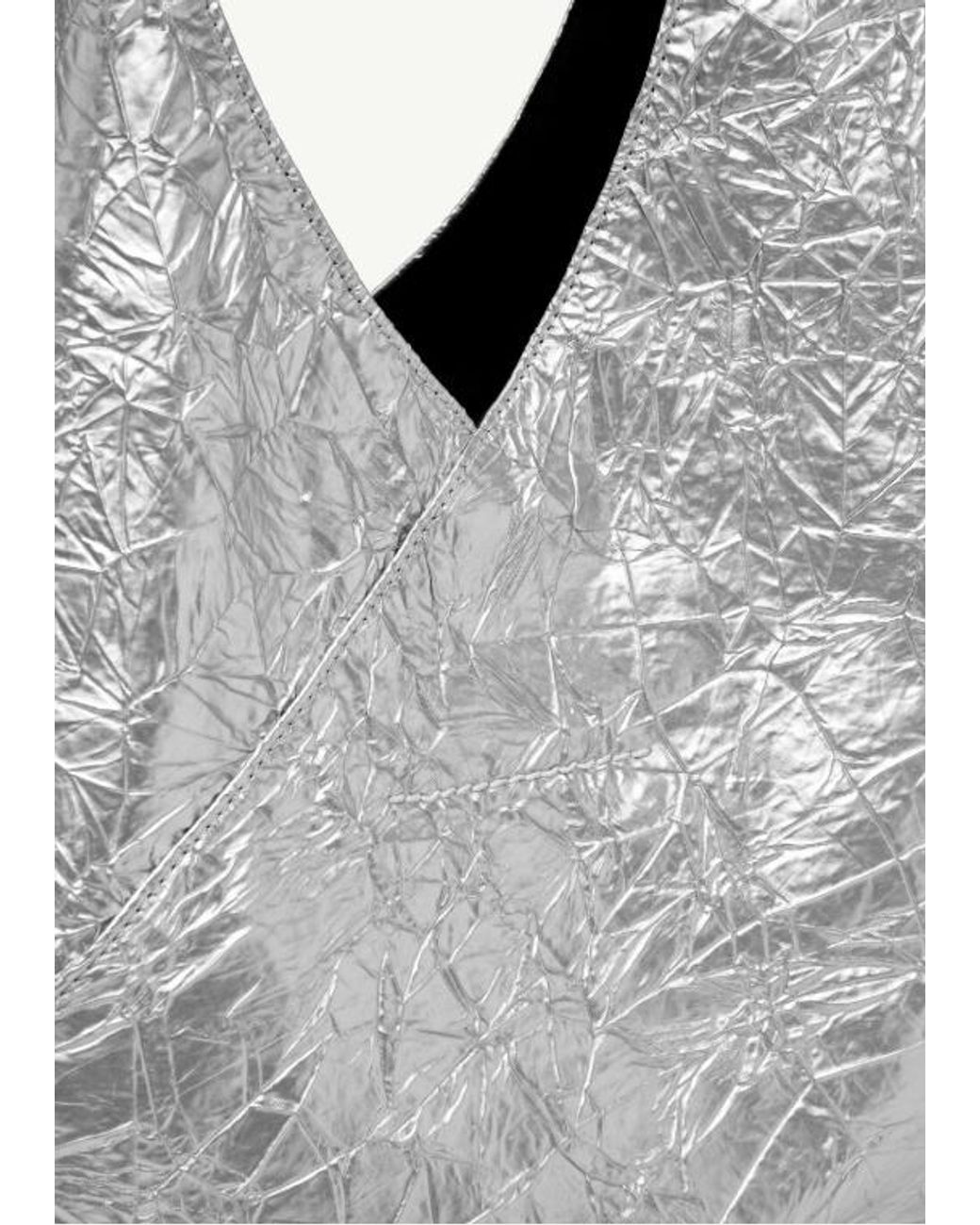 MM6 by Maison Margiela Gray Zip Pouch Japanese Bag