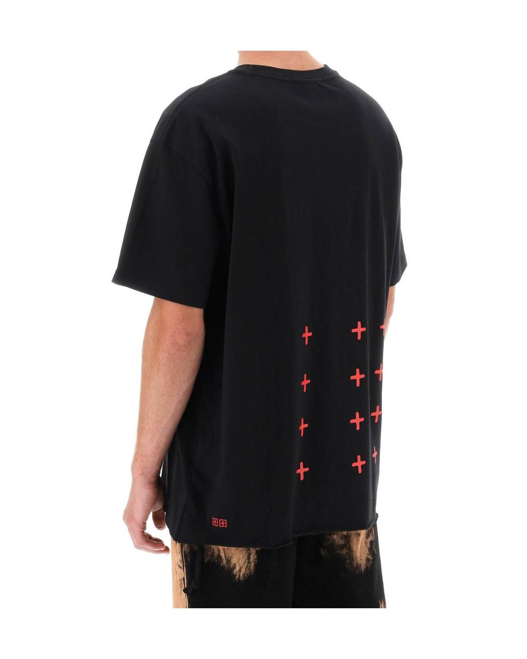 Ksubi Black 4X4 Biggie Ss T-Shirt for men