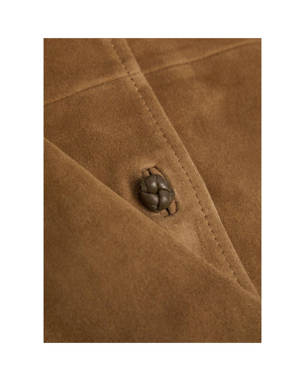 Rohe Brown Simple And Casual Shirt