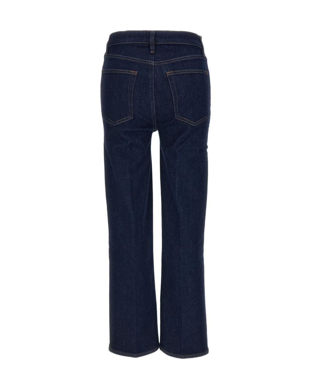 FRAME Blue Le Sleek Straight Jeans