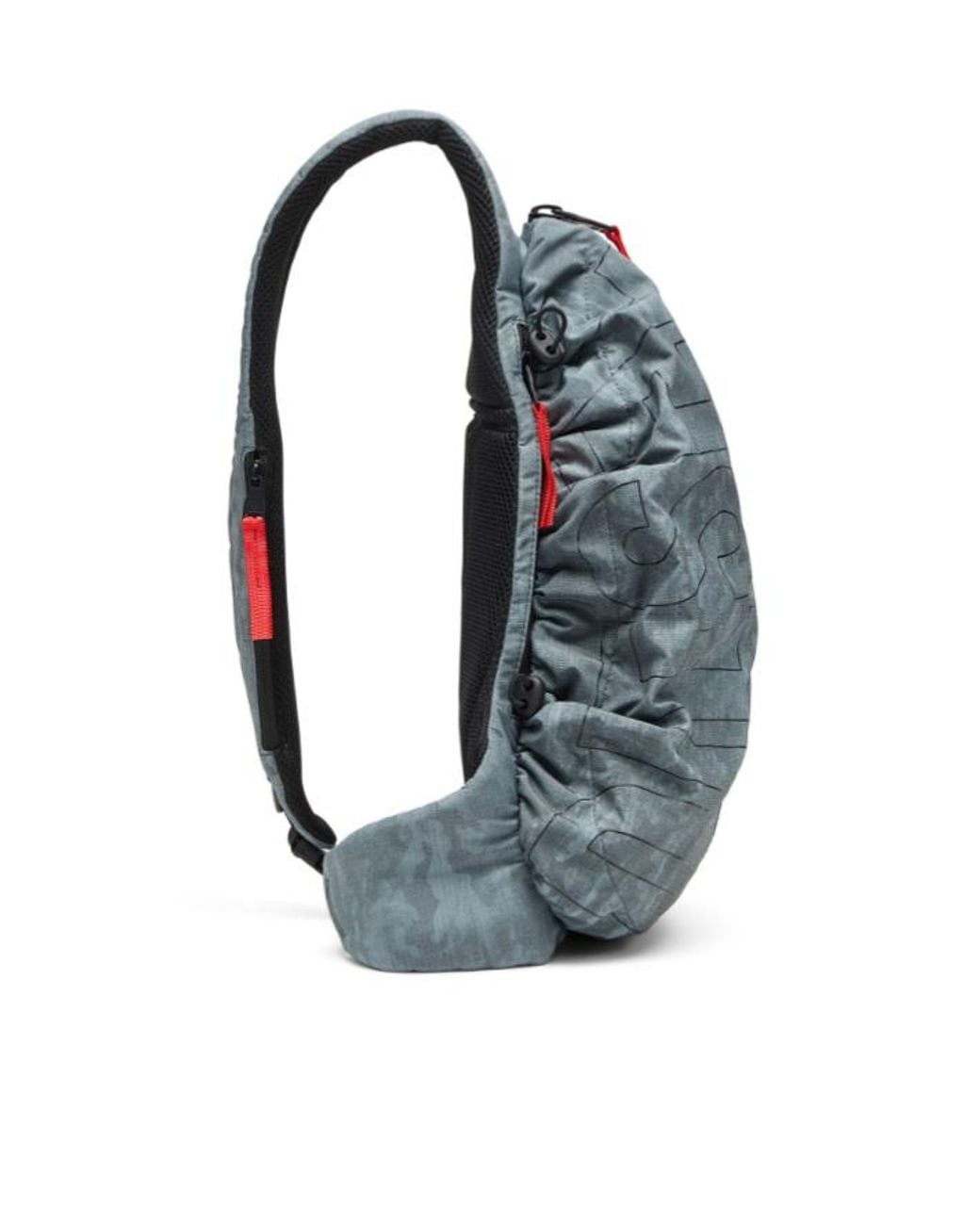 DIESEL Blue Zip-D Sling Bag for men