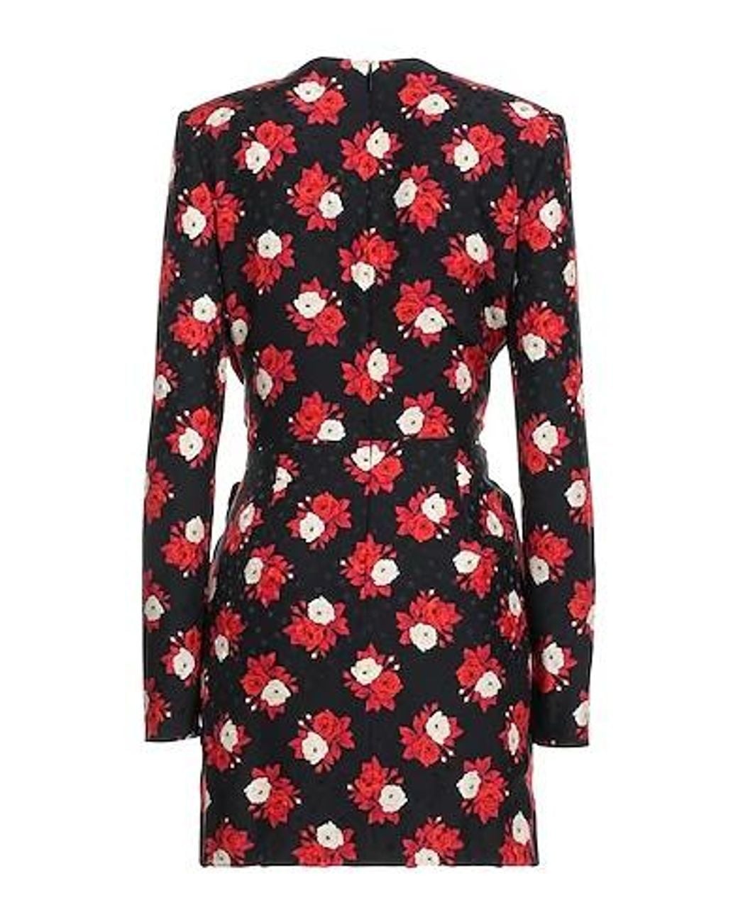 Saint Laurent Red Short Dresses