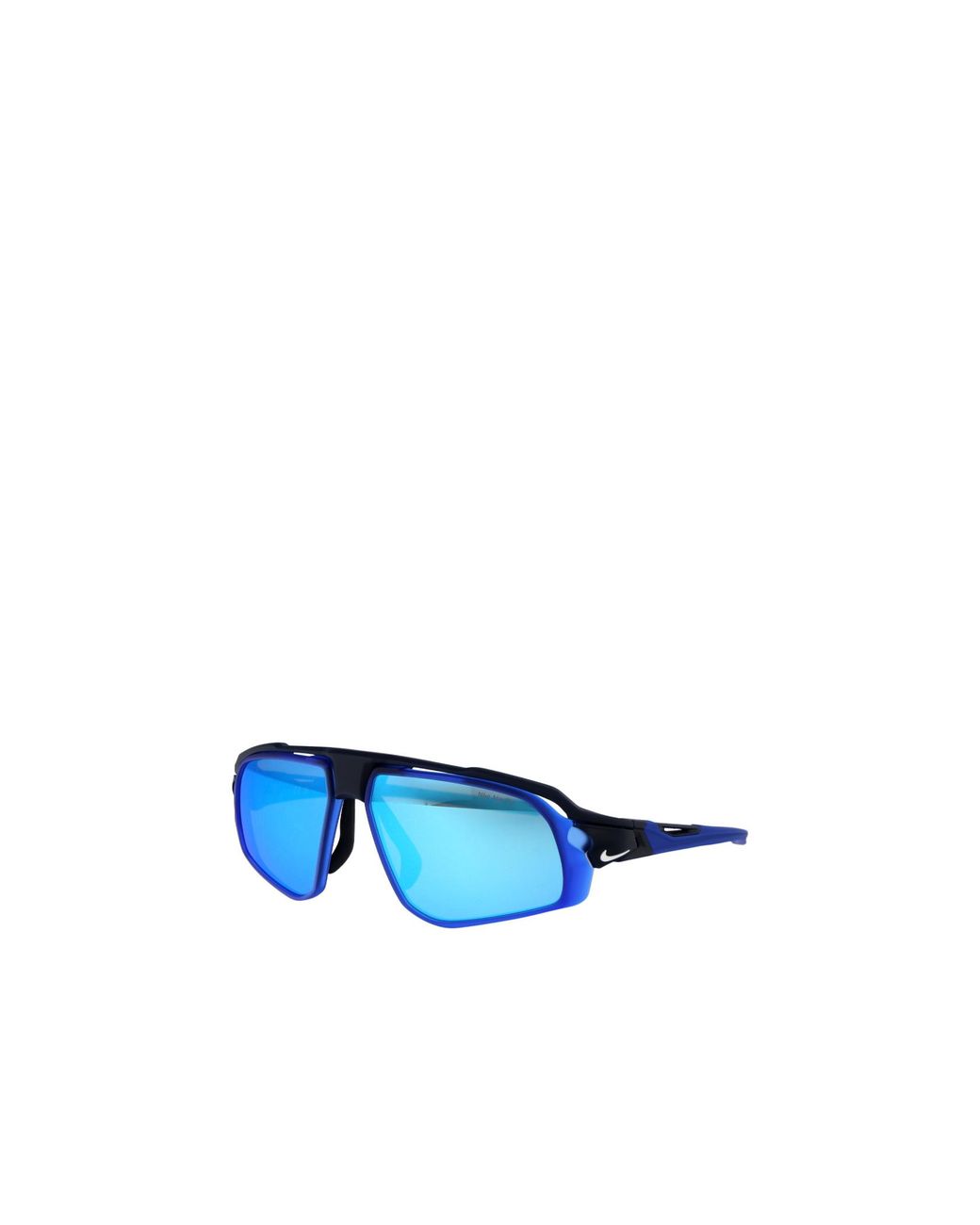 Nike Blue Flyfree Sport Shield Sunglasses for men