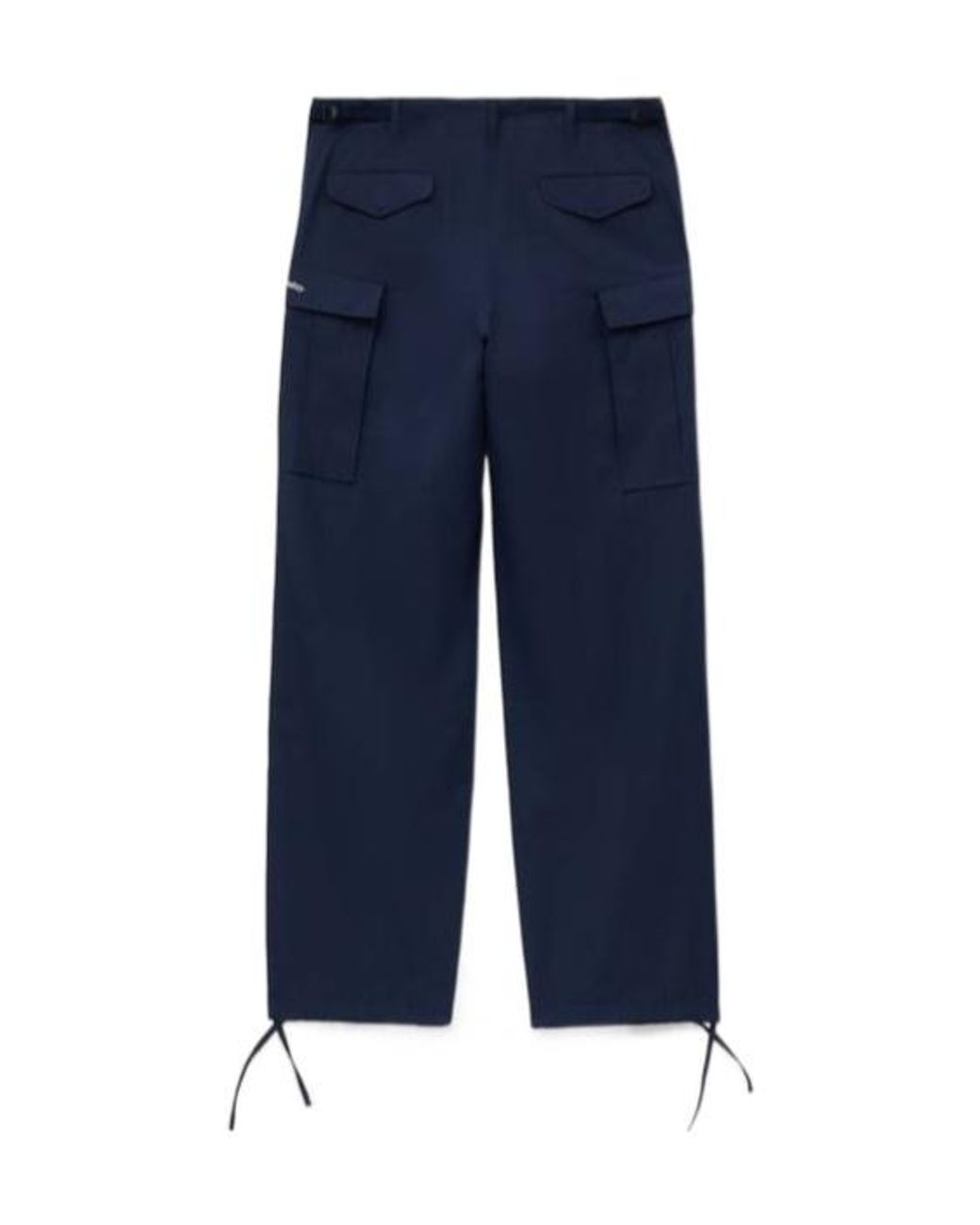 KENZO Blue Varsity Cargo Pants for men