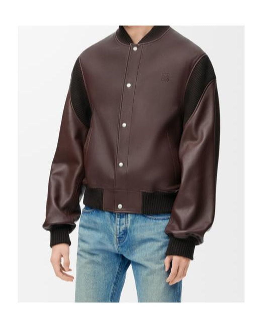 Loewe Brown Bomber Jacket for men