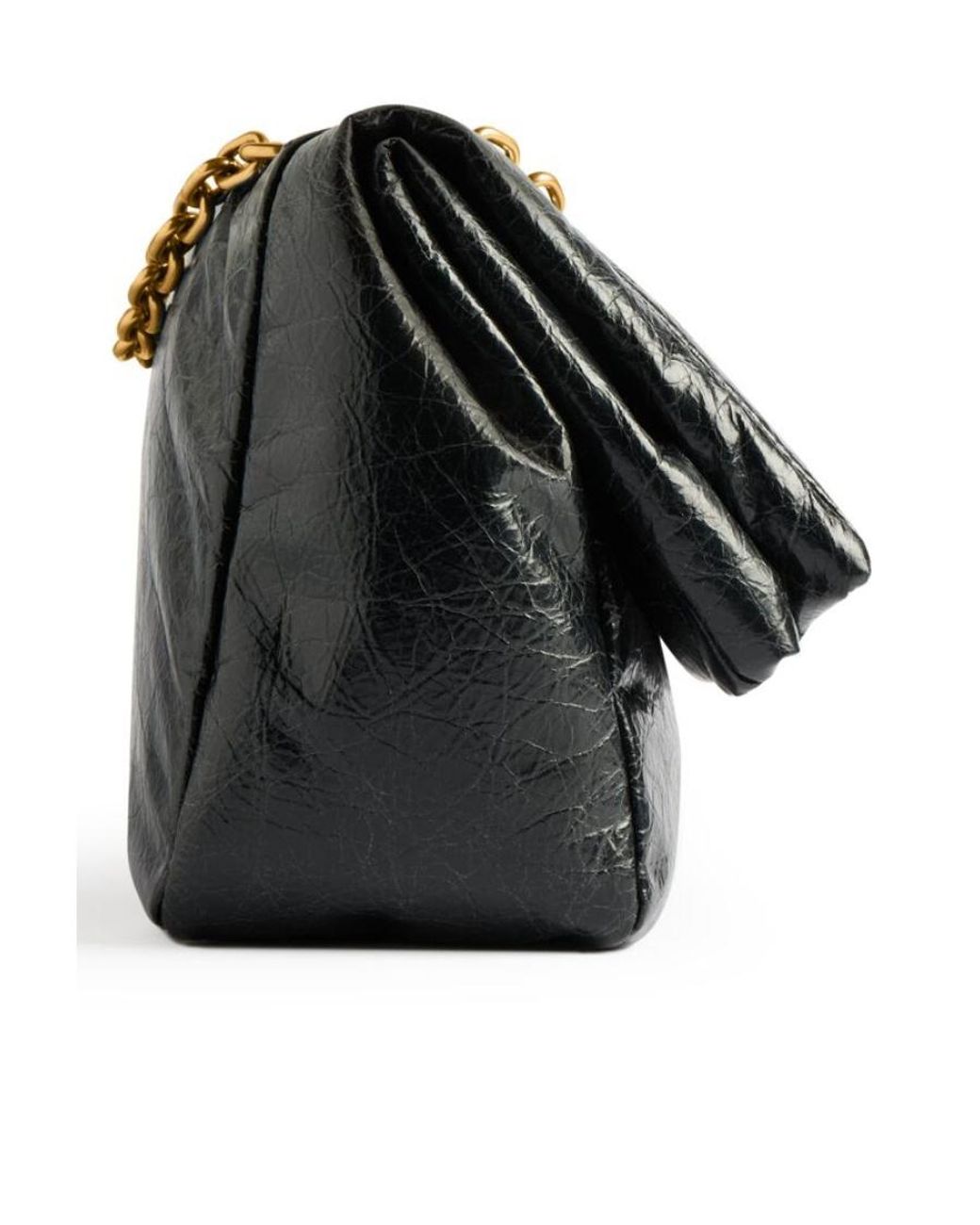 Balenciaga Black Monaco Small Shoulder Bag