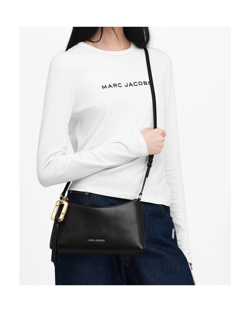 Marc Jacobs Black Scene Convertible Mini Shoulder Bag
