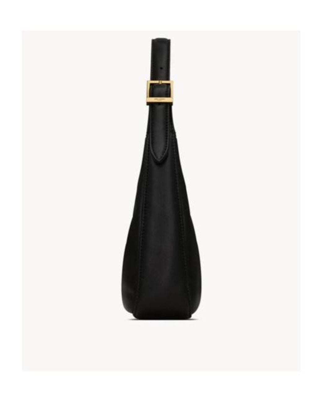 Saint Laurent Black Calypso Mini Hobo Bag