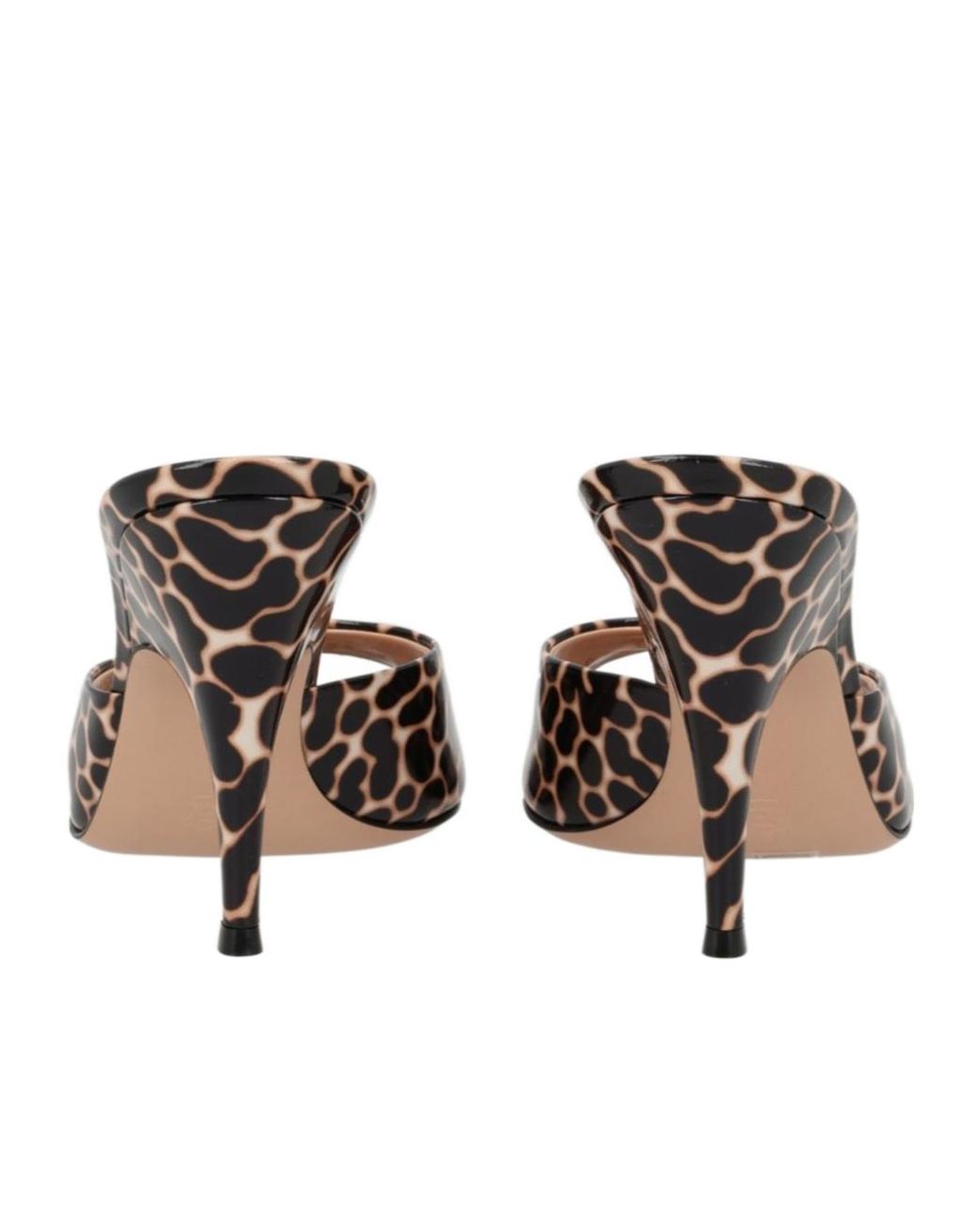 Gianvito Rossi Metallic Open-Toe High-Heeled Sandals
