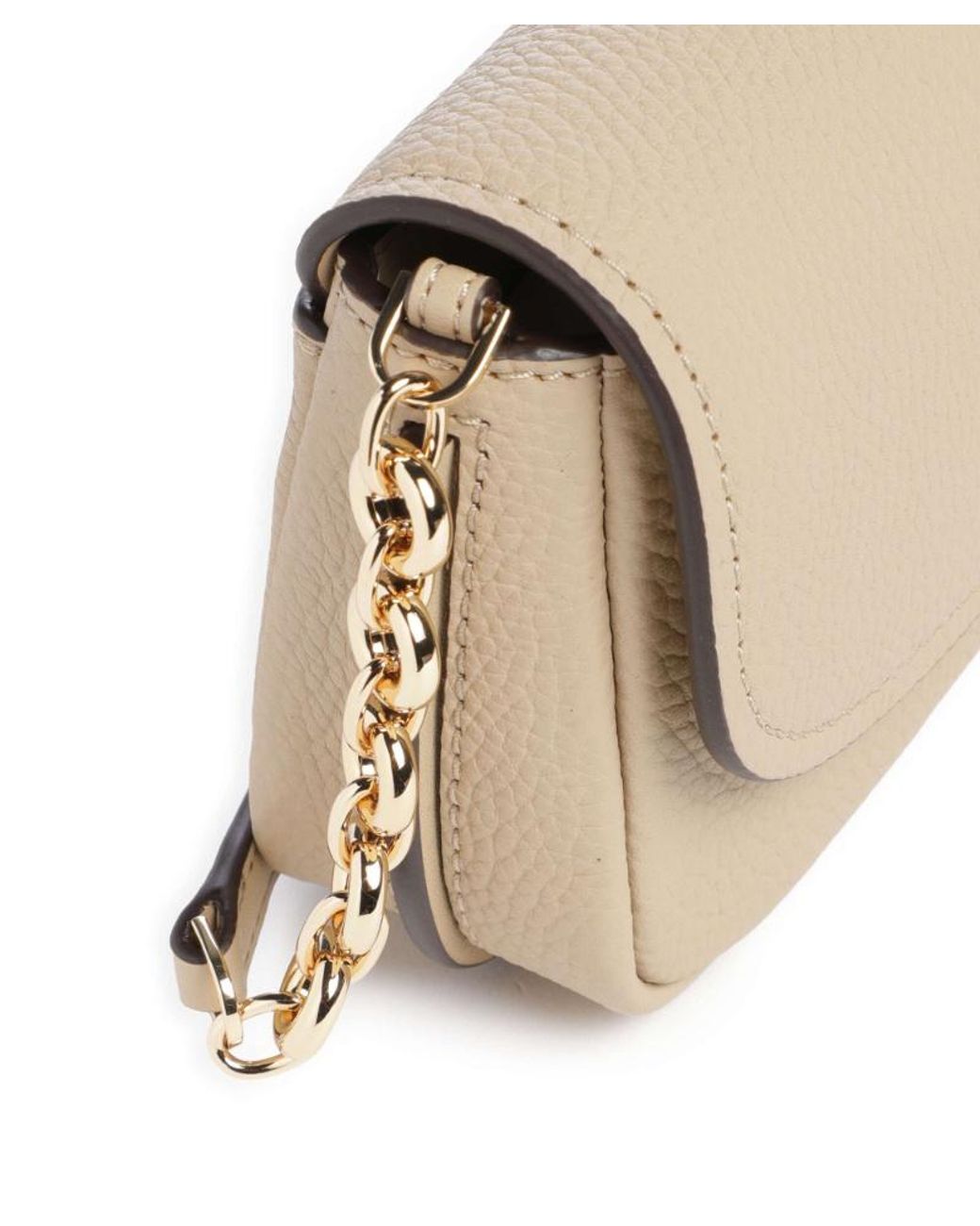 MICHAEL Michael Kors Natural Logo Chain Shoulder Bag