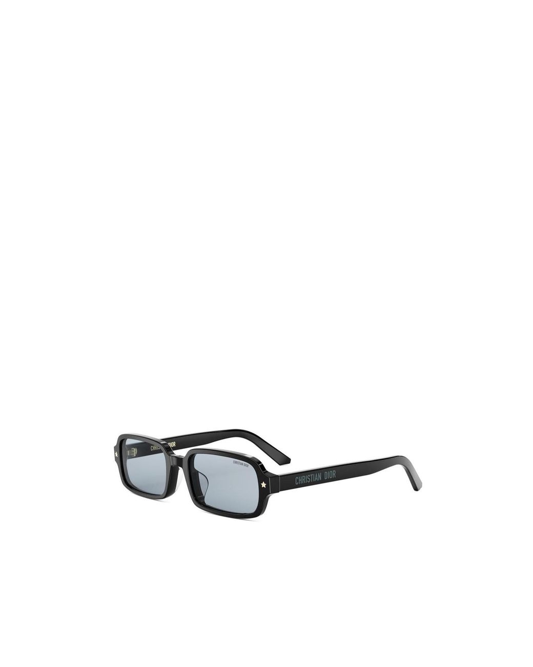 Dior White Eyewear Pacific S3F Rectangular Sunglasses