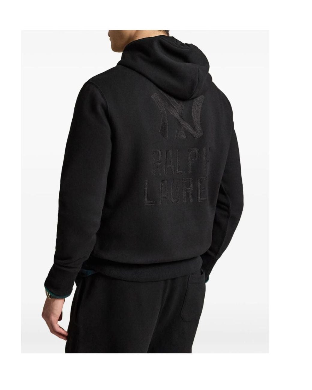 Polo Ralph Lauren Black New York Yankees Hoodie for men