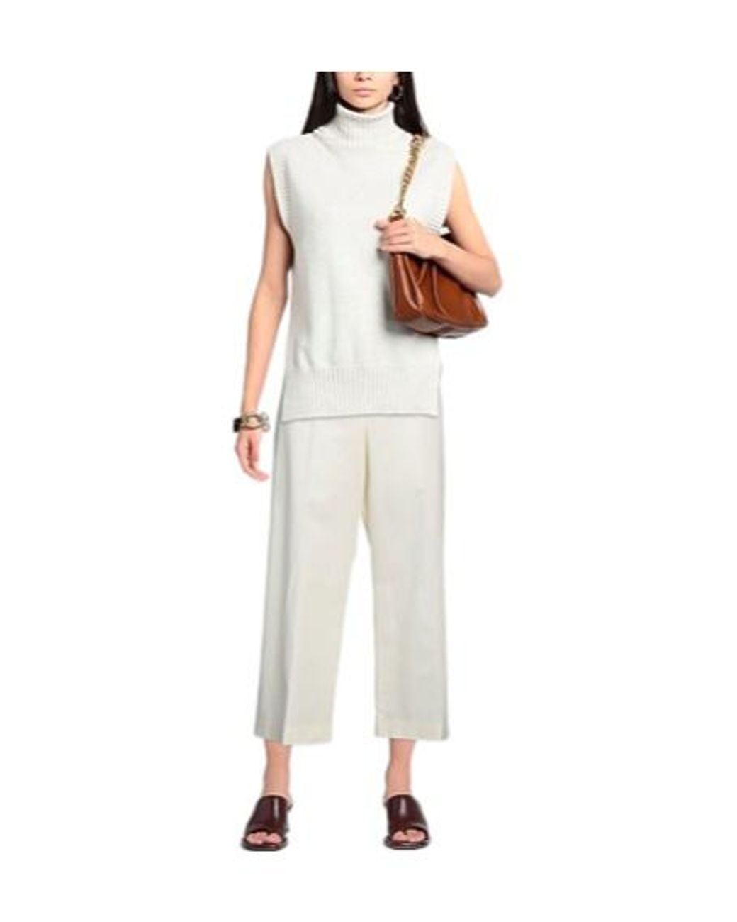 Weekend by Maxmara White Casual Trousers
