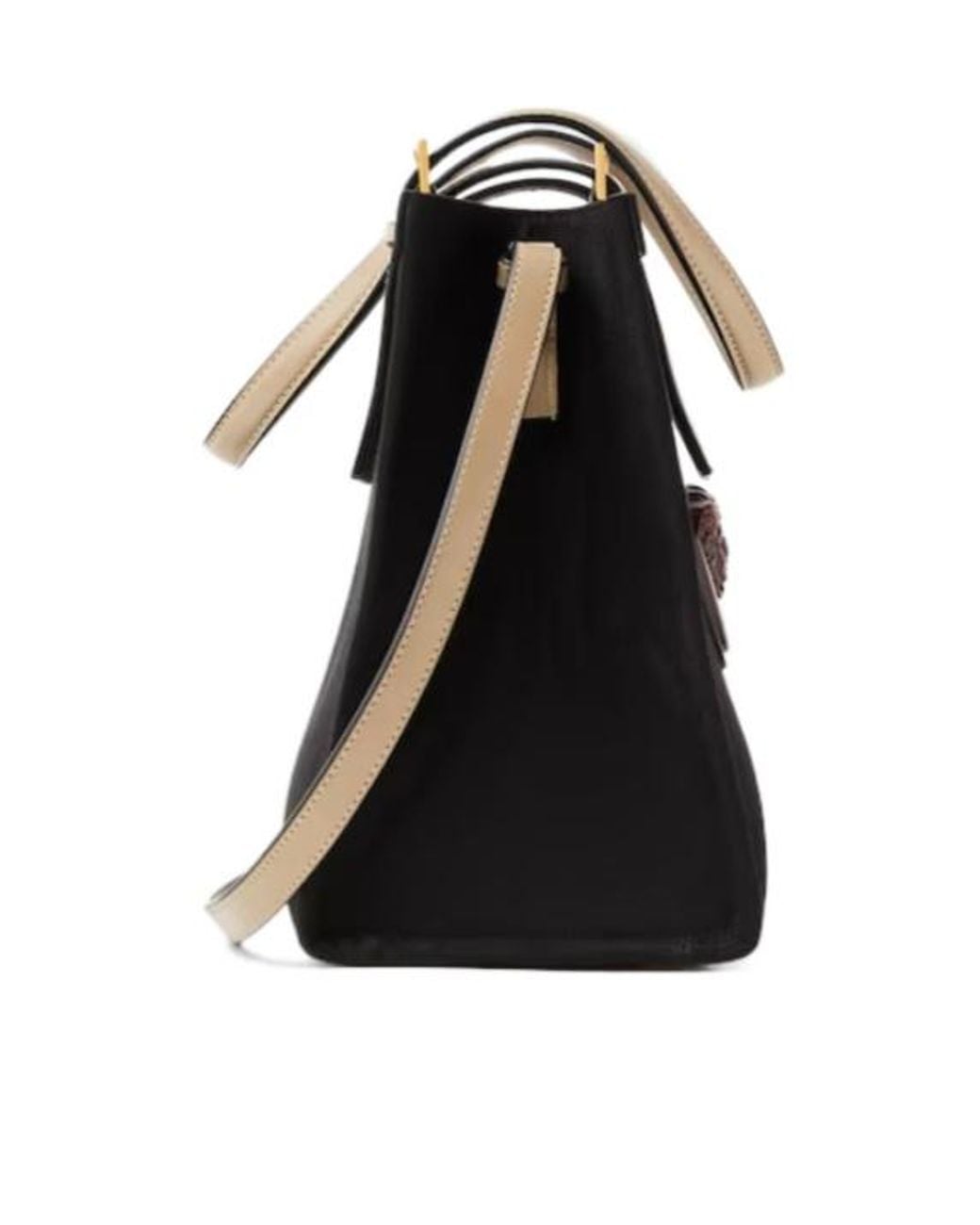 Versace Black Riviere Medusa Plaque Tote Bag