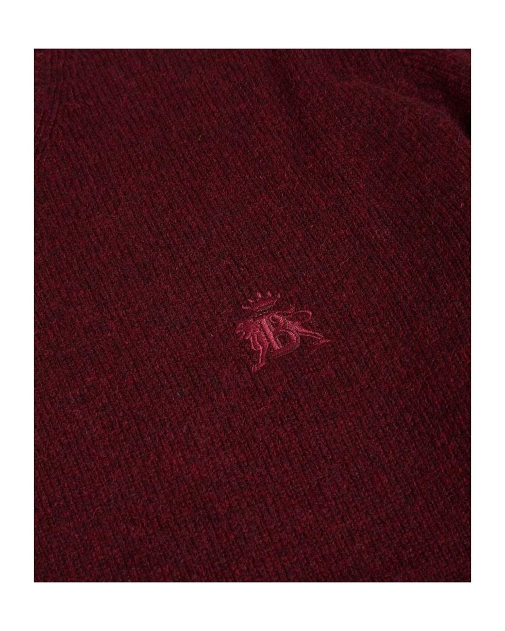 Baracuta Embroidered Crew-Neck Sweater for men