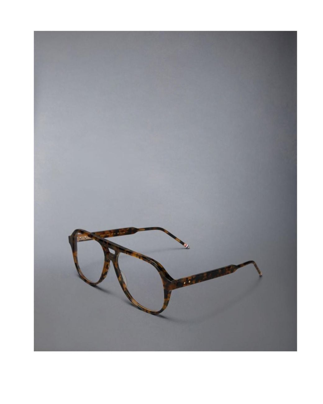 Thom Browne Multicolor Tortoise Acetate Glasses for men