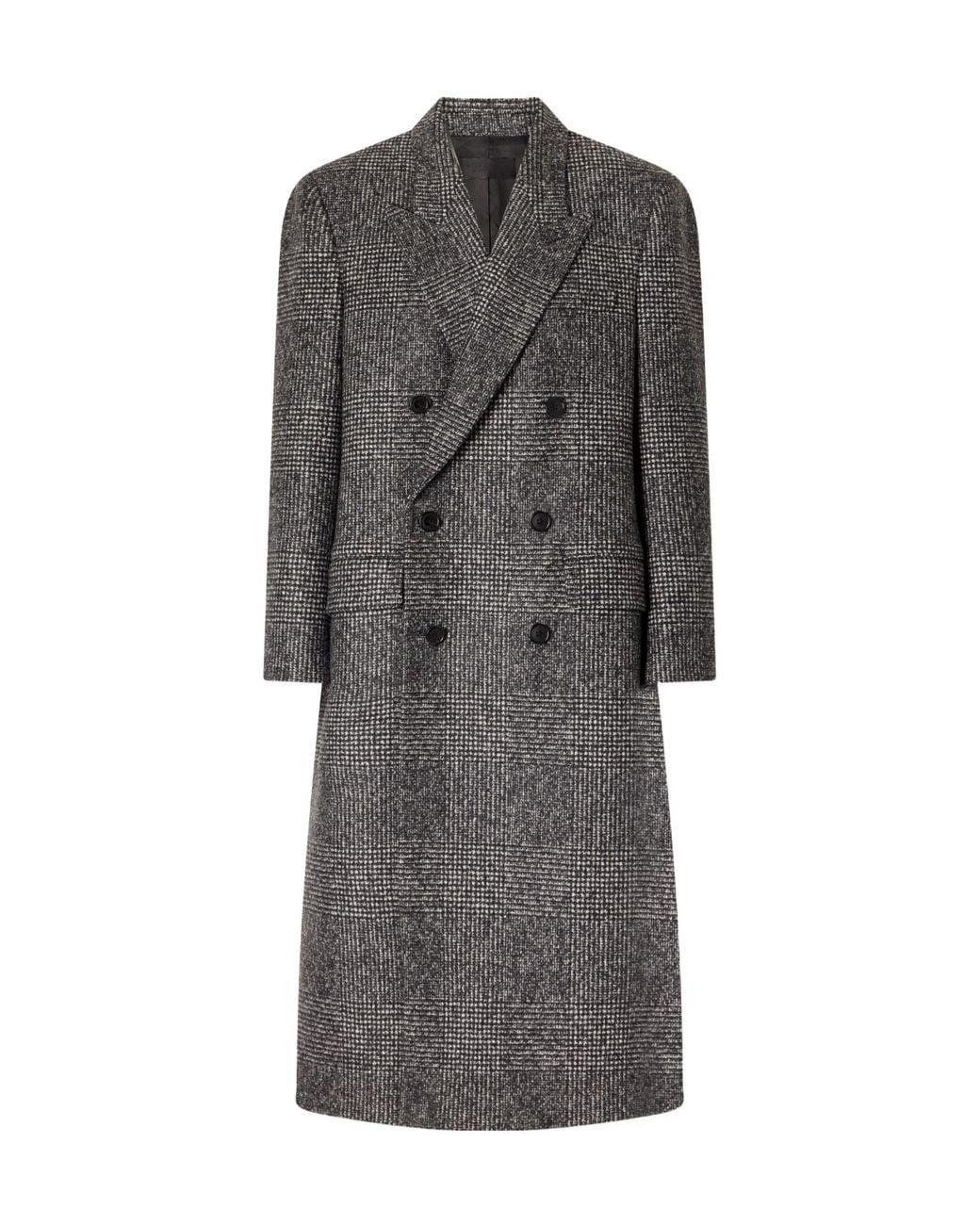 Nili Lotan Gray Simple Long Coat