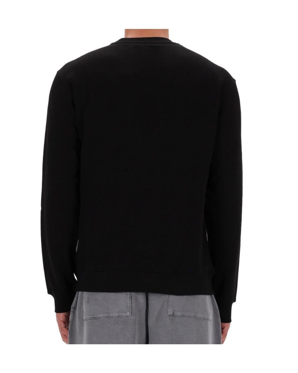 Versace Jeans Black Couture Logo Sweatshirt for men
