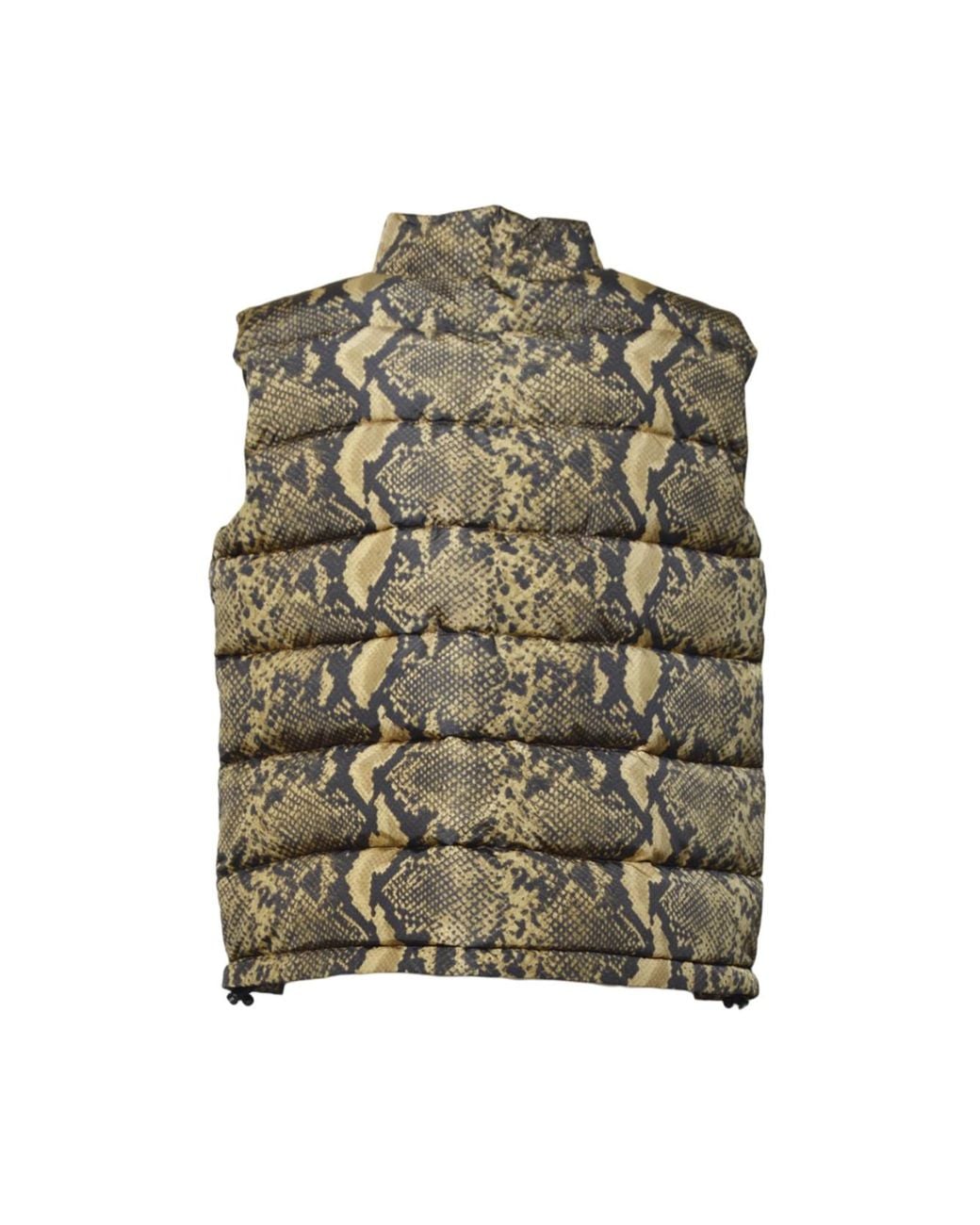 Aspesi Green Printed Zip-Up Gilet