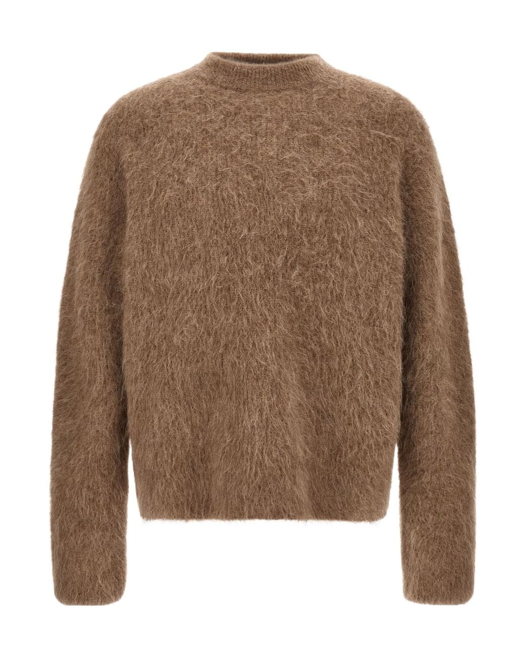 Séfr Brown Long-Sleeved Sweater for men