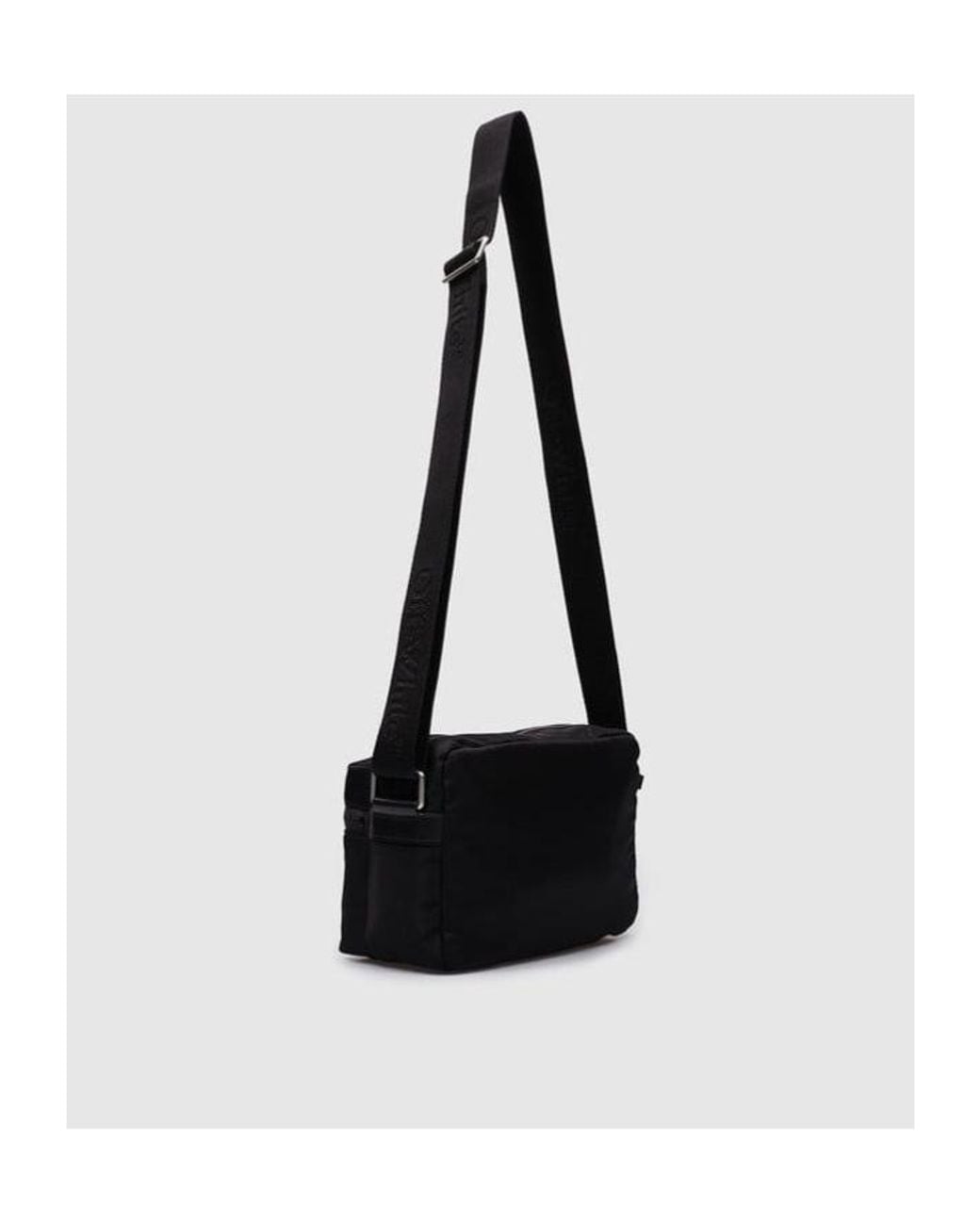 Off-White c/o Virgil Abloh Black Outdoor Zipped Messenger Bag for men
