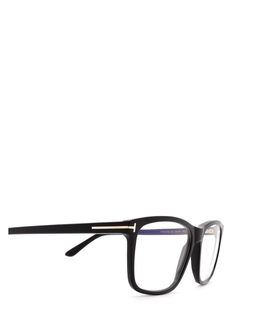 Tom Ford White Eyewear Block Glasses for men