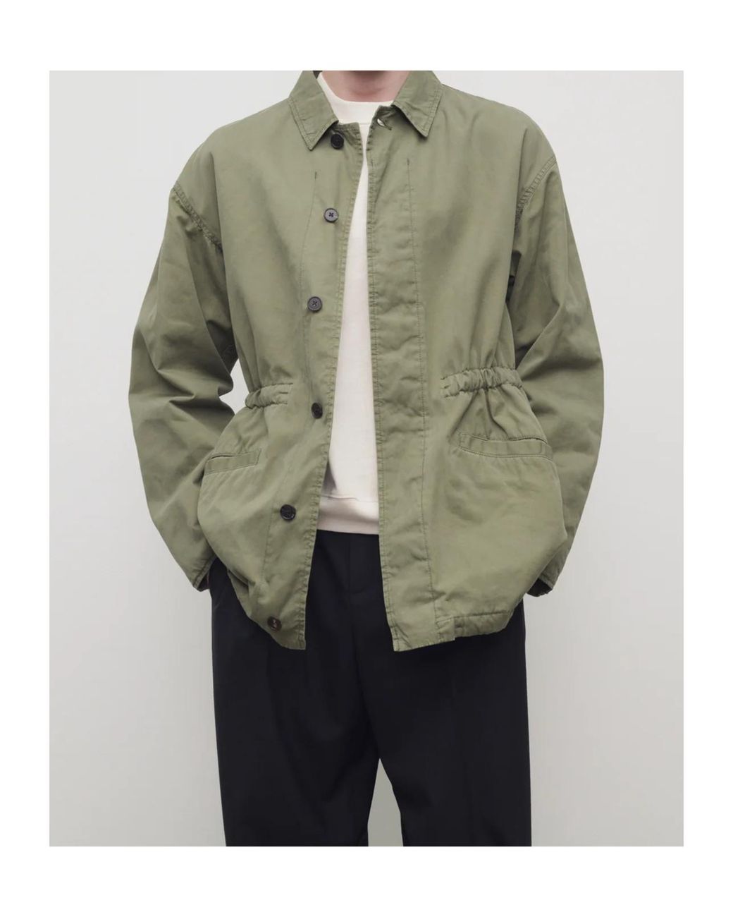 The Row Green Maxence Jacket for men