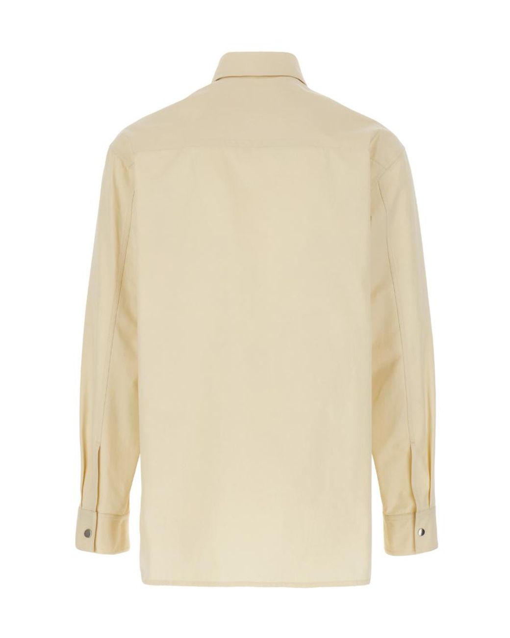 Jil Sander Natural Long Sleeved Shirt for men