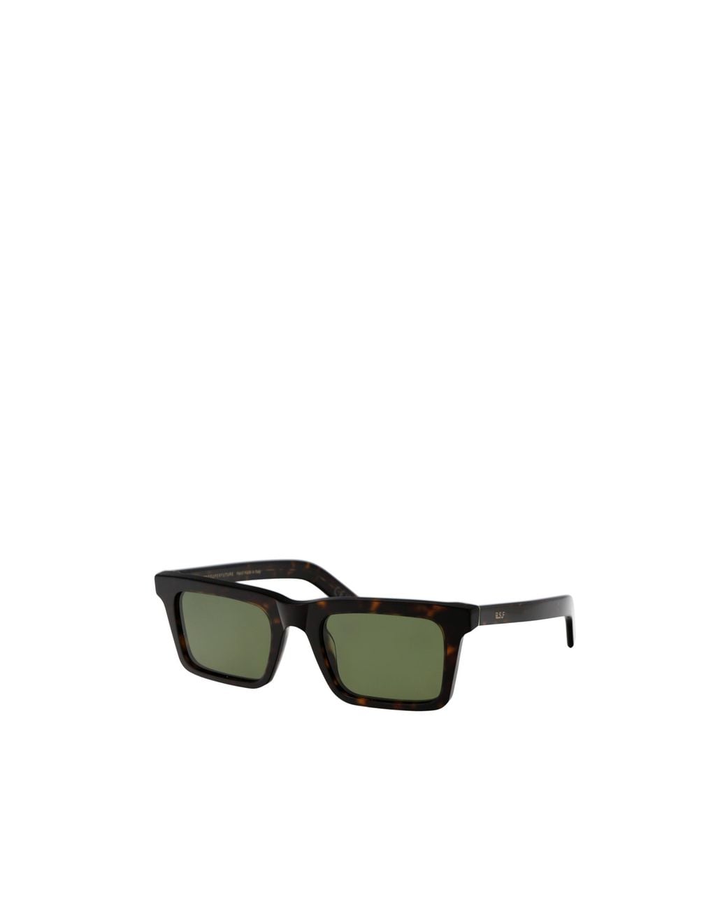 Retrosuperfuture Green 1968 Tortoiseshell Rectangular Frame Sunglasses for men