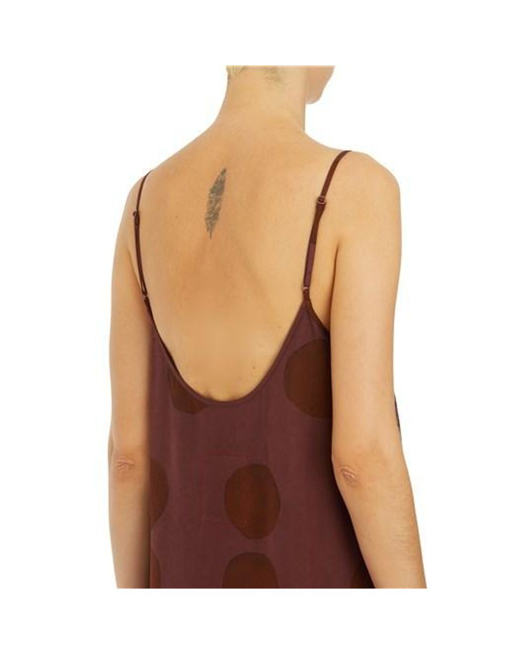 Uma Wang Brown Sleeveless Dress
