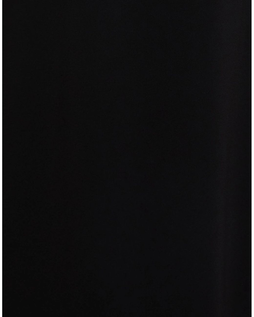 Max Mara Black Solid-Color Sleeveless Dress