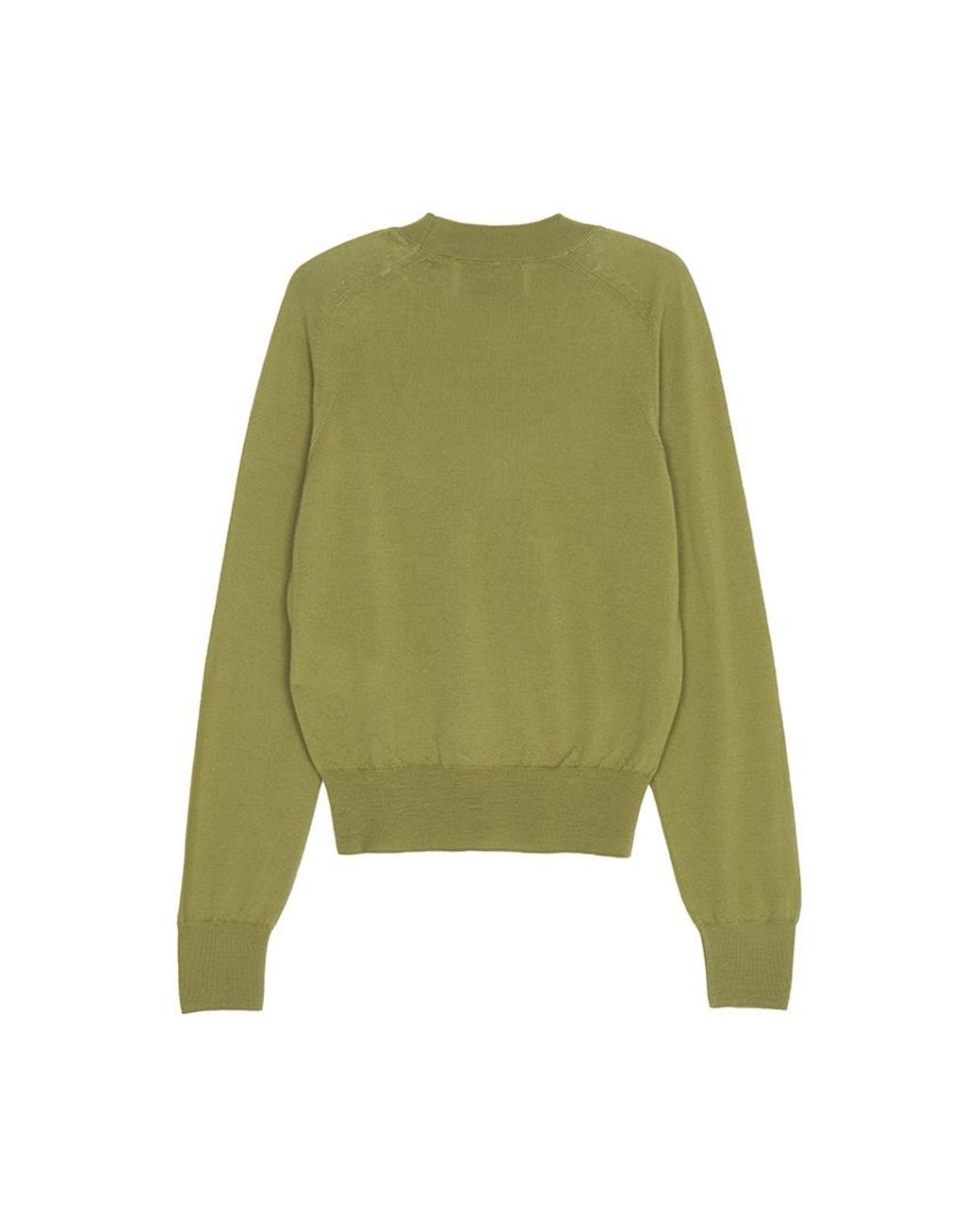 AMI Gray Long-Sleeved Knitwear