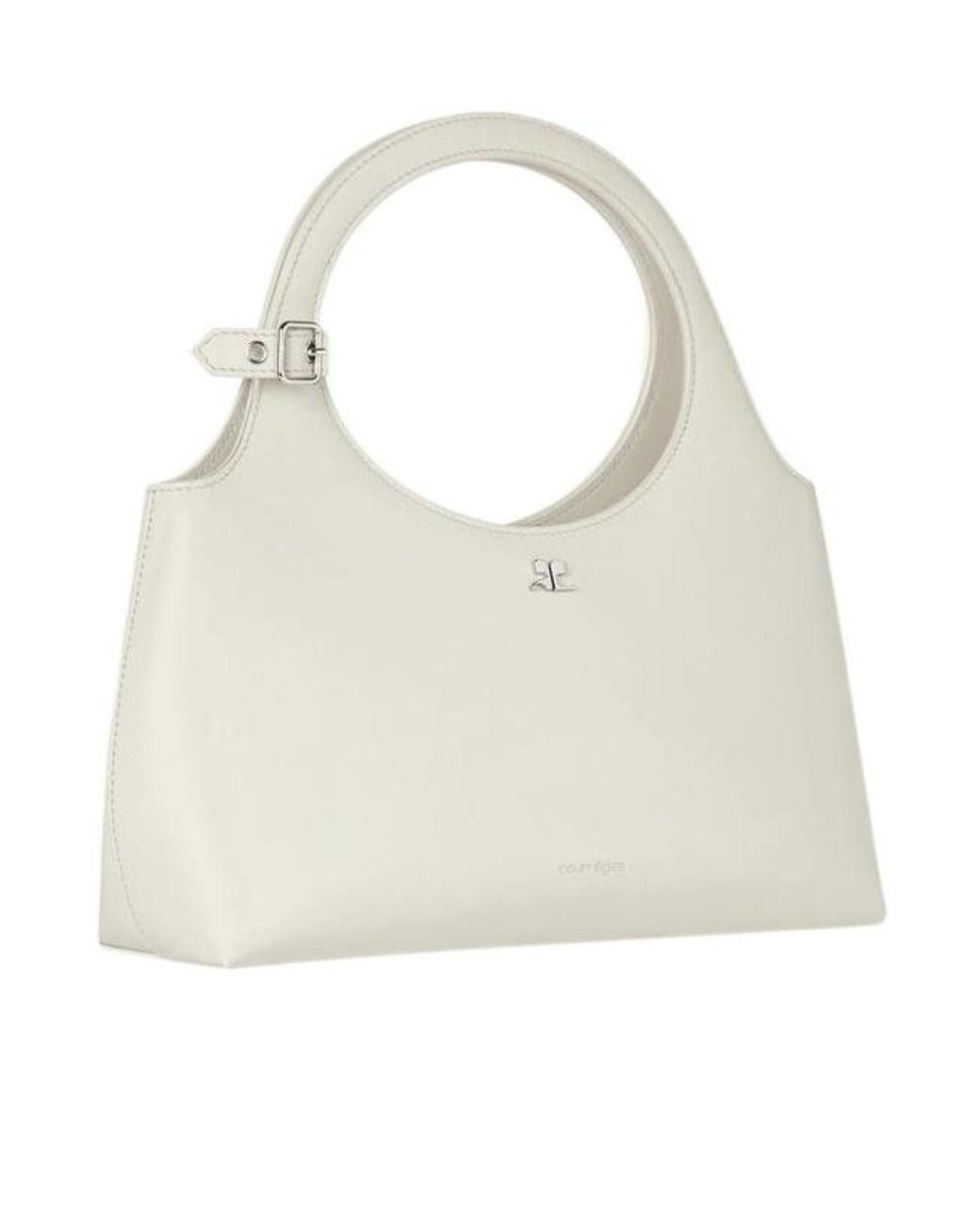 Courreges White Courrèges Holy Day Top Handle Bag